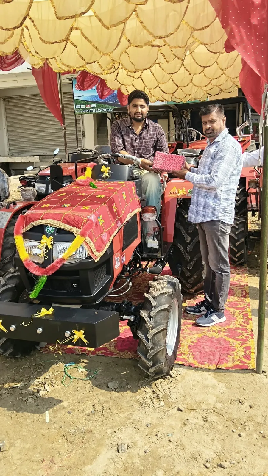 Key handover at our Hanumangarh showroom