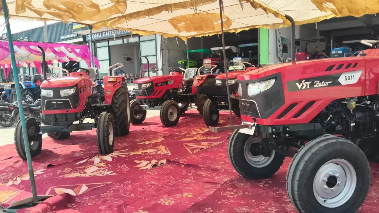 Farmers at the VST Zetor launch in Hanumangarh