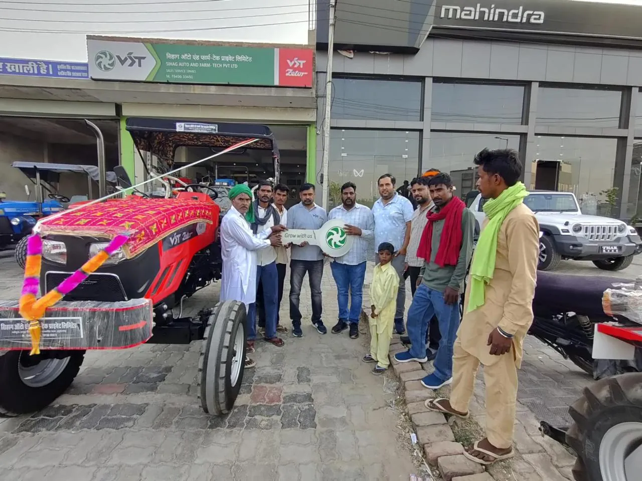 Key handover at our Hanumangarh showroom