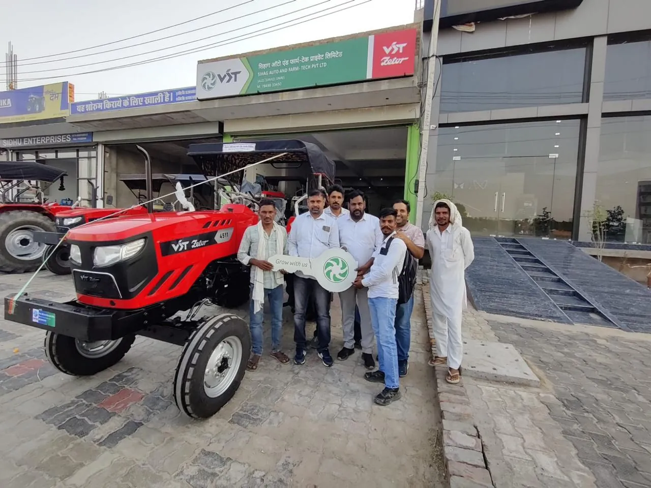 Key handover at our Hanumangarh showroom