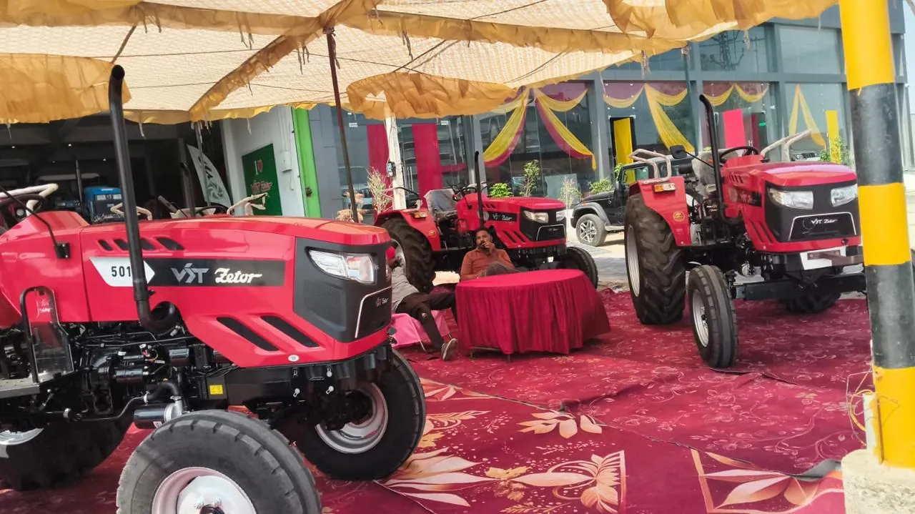 VST Zetor line-up at our launch event